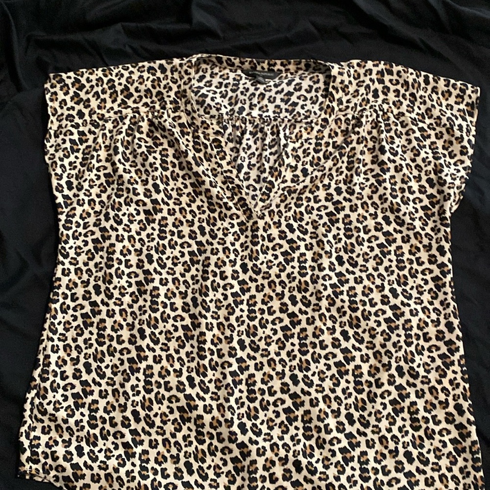 Banana Republic cheetah blouse
